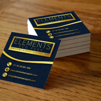 Elements, Eco Park – Business Card