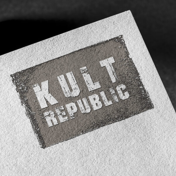 kult republic logo mock up